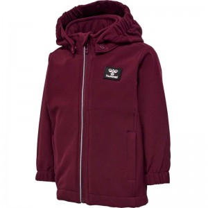 Hummel Mars Tex Mini Softshell Dječje Jakne Bordo | 550856-412