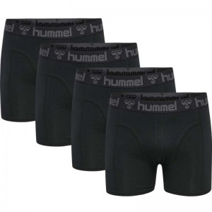 Hummel Marston 4-pack Muške Hlače Crne | 609230-405