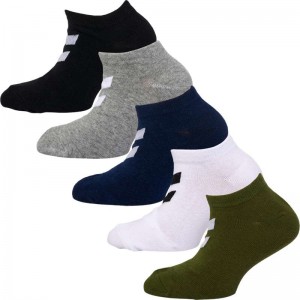 Hummel Match Me 5-pack Dječje Čarape Maslinasto Zelene | 002434-362