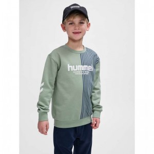 Hummel Mexi Sweatshirt Dječje Dukserice Zelene | 762280-496