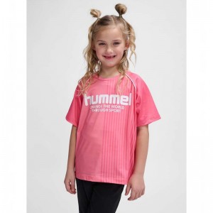 Hummel Mexine S/S Dječje Majice Roze | 908441-051