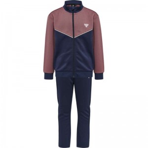 Hummel Molin Tracksuit Dječje Sportska Odjeća Crvene | 674565-313
