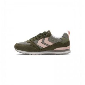 Hummel Monaco 86 Muške Tenisice Maslinasto Zelene | 703951-454