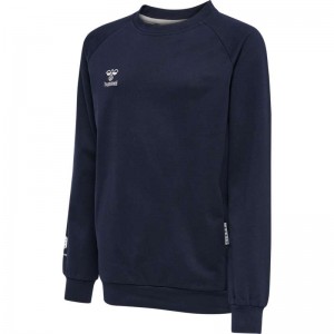 Hummel Move Grid Cotton Dječje Dukserice Tamnoplave | 151468-606