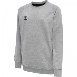 Hummel Move Grid Cotton Dječje Dukserice Sive | 912184-901