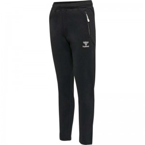 Hummel Move Grid Cotton Dječje Hlače Crne | 318092-931