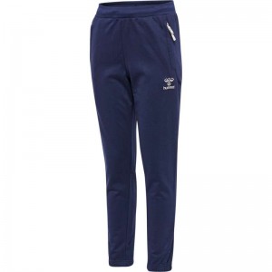 Hummel Move Grid Cotton Dječje Majice Tamnoplave | 909762-179