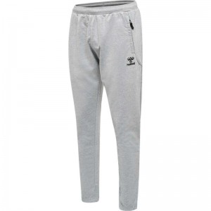 Hummel Move Grid Cotton Muške Hlače Sive | 457310-657