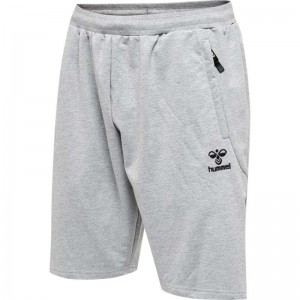 Hummel Move Grid Cotton Muške Kratke Hlače Sive | 852158-956