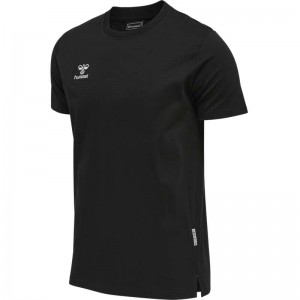 Hummel Move Grid Cotton S/S Muške Majice Crne | 003441-288