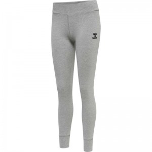 Hummel Move Grid Cotton Ženske Hulahopke Sive | 079109-920