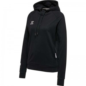 Hummel Move Grid Cotton Ženske Kratke Hlače Crne | 947951-135