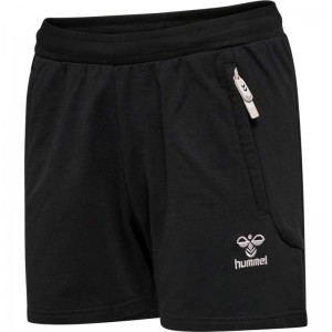 Hummel Move Grid Cotton Ženske Kratke Hlače Crne | 987944-949