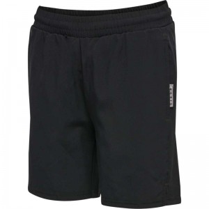 Hummel Move Grid Woven Dječje Kratke Hlače Crne | 005474-896