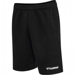 Hummel Mover Cotton Bermuda Muške Kratke Hlače Crne | 177583-715