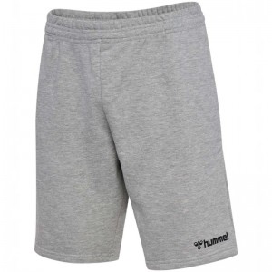 Hummel Mover Cotton Bermuda Muške Majica s Kapuljačom Sive | 539410-533