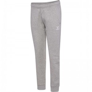 Hummel Mover Cotton Cuff Ženske Majice Sive | 020994-542