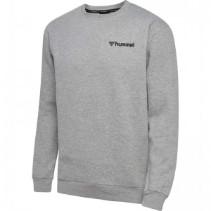 Hummel Mover Cotton Muške Dukserice Sive | 863141-236
