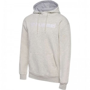 Hummel Mover Cotton Muške Majica s Kapuljačom Sive | 538245-894