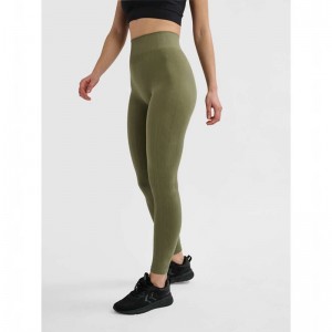 Hummel Mt Define Seaml Scrunch Ženske Hulahopke Zelene | 454033-999