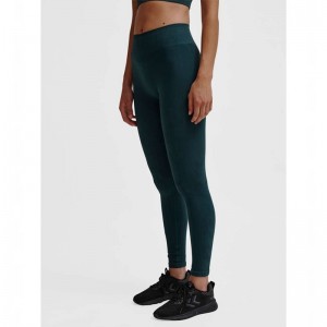 Hummel Mt Define Seaml Scrunch Ženske Hulahopke Zelene | 177134-545