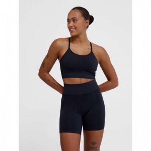 Hummel Mt Define Seamless Padded Ženske Sportski Grudnjak Crne | 238091-267