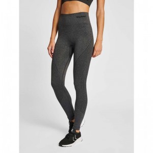 Hummel Mt Hana 2.0 Seamless Mw Ženske Hlače Crne | 667433-377