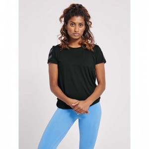 Hummel Mt Taylor Ženske Majice Crne | 978831-541