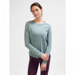 Hummel Mt Vanja L/S Ženske Majice Sive | 080018-731