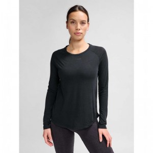 Hummel Mt Vanja L/S Ženske Odijela Crne | 631006-421