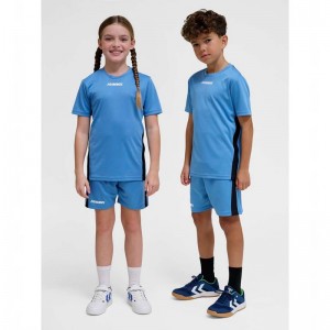 Hummel Multi Pl Dječje Majice Plave | 340099-492
