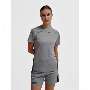 Hummel Multi Pl Ženske Dres Sive | 698717-712