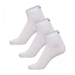 Hummel Nwldo Functional Ankles 3-pack Muške Beanie Bijele | 777691-714