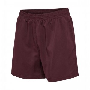 Hummel Nwlmax Zip Pocket W Ženske Kratke Hlače Bordo | 992269-861