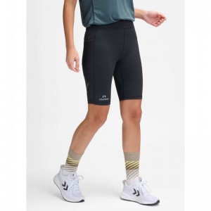 Hummel Nwlrace Hw Pocket Tight W Ženske Kratke Hlače Crne | 152156-648