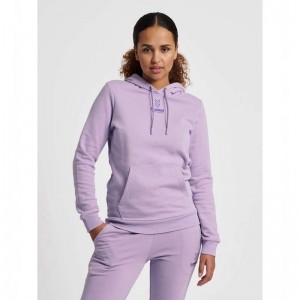 Hummel Olivia Ženske Majica s Kapuljačom Boje Lavande | 047623-465