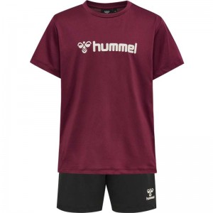 Hummel Plag Shorts Dječje Sets Fuksije | 274944-105