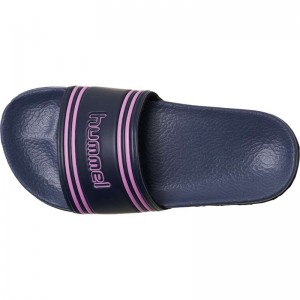 Hummel Pool Jr Dječje Natikače Crne | 698507-288