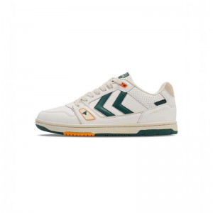 Hummel Power Play Lx-e Muške Gym Shoes Bijele | 671779-731