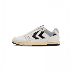 Hummel Power Play Lx-e Muške Gym Shoes Bijele | 972701-225