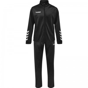 Hummel Promo Poly Suit Dječje Polo Majice Crne | 280022-963