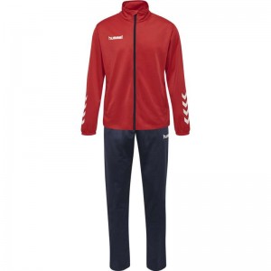 Hummel Promo Poly Suit Dječje Sportska Odjeća Crvene | 910904-388
