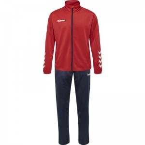 Hummel Promo Poly Suit Muške Sportska Odjeća Crvene | 036849-877