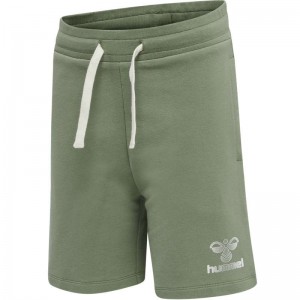 Hummel Proud Dječje Polo Majice Zelene | 703902-748
