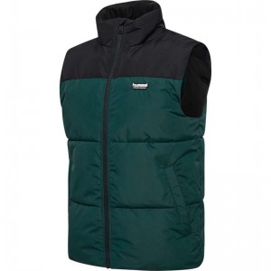Hummel Puff Sportswear Ženske Prsluk Zelene | 496938-494
