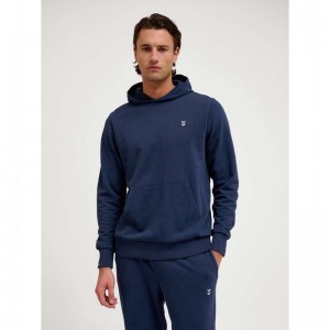 Hummel Pulse Sweat Muške Majica s Kapuljačom Tamnoplave | 410809-054