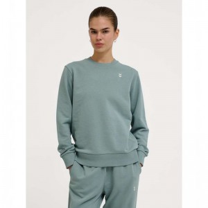 Hummel Pulse W Sweat Crewneck Ženske Dukserice Sive | 109173-921