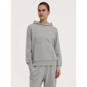 Hummel Pulse W Sweat Ženske Majica s Kapuljačom Sive | 796904-233