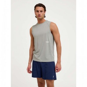 Hummel Pulse Workout Muške Prsluk Sive | 302438-922