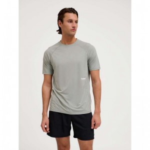 Hummel Pulse Workout S/S Muške Majice Sive | 369260-401
